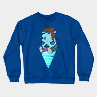 EDMoo! CowLick! Crewneck Sweatshirt